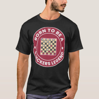 Checkers maken strategische spelletjes t-shirt