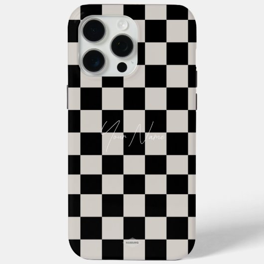 Checkers Mobiele Telefoon Case (Achterkant)