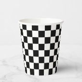 Checkers Paper Cup - HAMbyWG Papieren Bekers (Links)