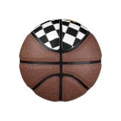 Checkers vrijmetselaars plein en kompas basketbal (Rechts)