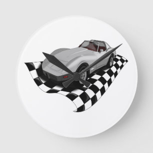 Checkervette Ronde Klok