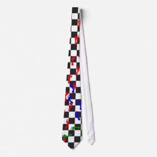 Checkerwalk by Genepool Design Stropdas