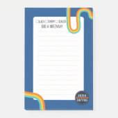 Checklist Curves! Post-it notities Post-it® Notes (Voorkant)