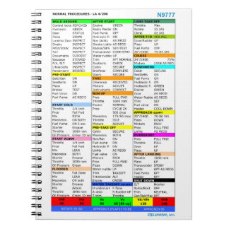 Checklist notepad notitieboek