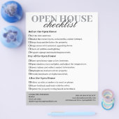 Checklist Open Huis voor Makelaars Flyer (Enkel)