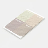 Checklist Post-it® Notes (Schuin)