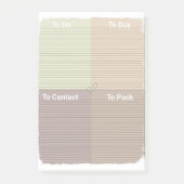 Checklist Post-it® Notes (Voorkant)