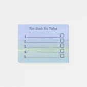 Checklist Post-it® Notes (Voorkant)