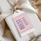 Checklist voor de beste moeder ter wereld Moederda Cadeaulabel