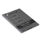 Checklist voor de Gepersonaliseerd trouwplanner Notitieboek (Rechterzijde)