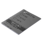 Checklist voor de Gepersonaliseerd trouwplanner Notitieboek (Linkerzijde)