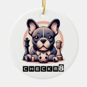 CheckM8 Keramisch Ornament (Voorkant)
