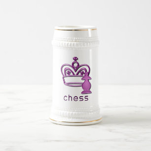 Checkmate Beer Stein Bierpul
