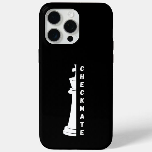 Checkmate Case-Mate iPhone Case (Achterkant)