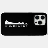 Checkmate Case-Mate iPhone Case (Achterkant (horizontaal))