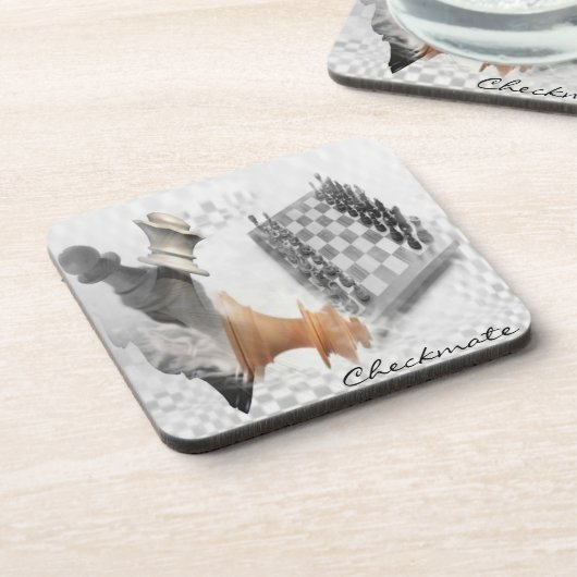 Checkmate Cork Onderzetter (Linkerzijde)