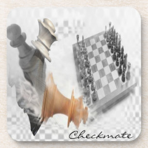 Checkmate Cork Onderzetter