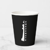 Checkmate Papieren Bekers (Voorkant)