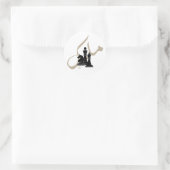 Checkmate Ronde Sticker (Tas)