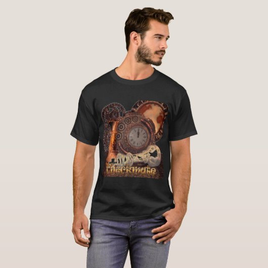 Checkmate Steampunk T-shirt (Voorkant volledig)