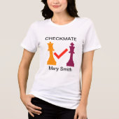 Checkmate Tri-Blend Shirt (Voorkant)