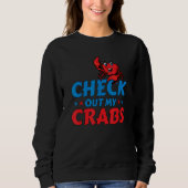 CheckOut My Crabs Shellfish Crab Crustacean Crabs Trui (Voorkant)