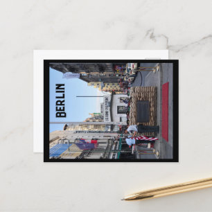 Checkpoint Charlie Berlin Kleurversie Briefkaart