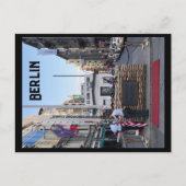 Checkpoint Charlie Berlin | Kleurversie Briefkaart (Voorkant)