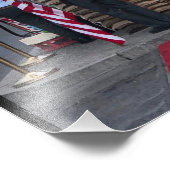 Checkpoint Charlie Berlin | Kleurversie Foto Afdruk (Hoek)