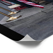 Checkpoint Charlie Berlin | Kleurversie Poster (Hoek)