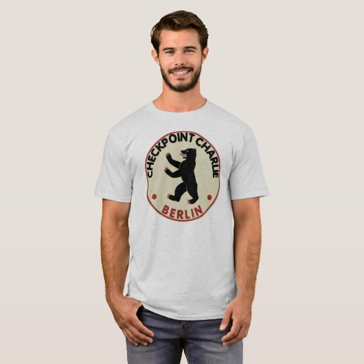 Checkpoint Charlie Berlin T-shirt (Voorkant volledig)