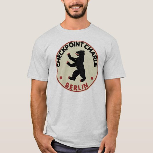 Checkpoint Charlie Berlin T-shirt (Voorkant)