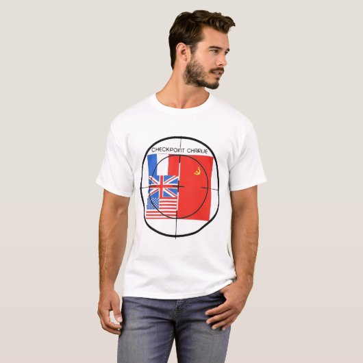 Checkpoint Charlie Target T-shirt (Voorkant volledig)