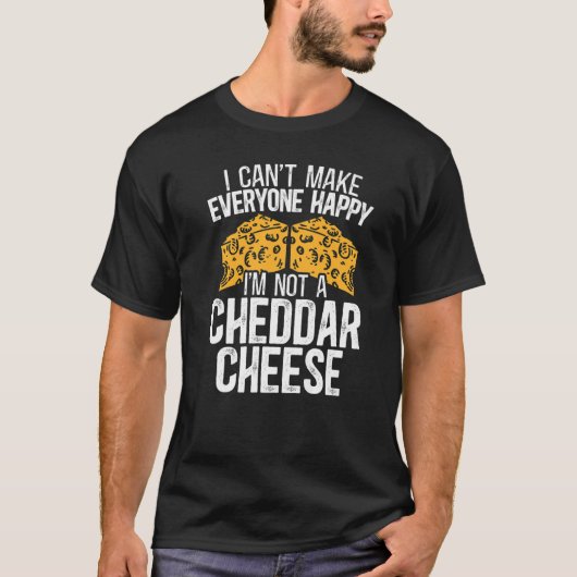 Cheddar Cheese Food 3 T-shirt (Voorkant)