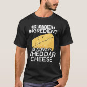 Cheddar Cheese Food 5 T-shirt (Voorkant)