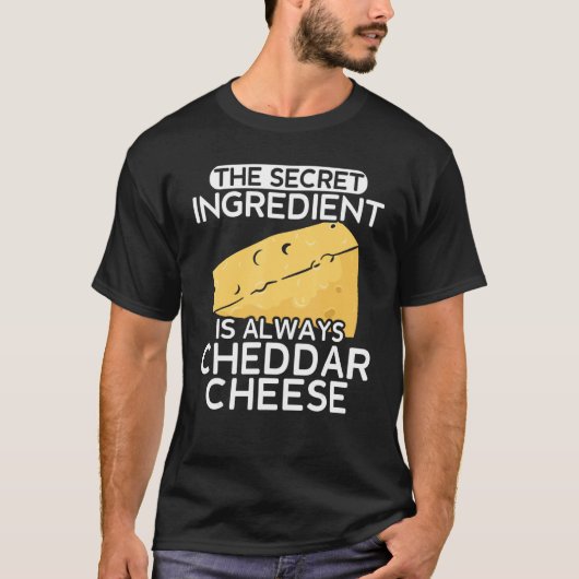 Cheddar Cheese Food 5 T-shirt (Voorkant)