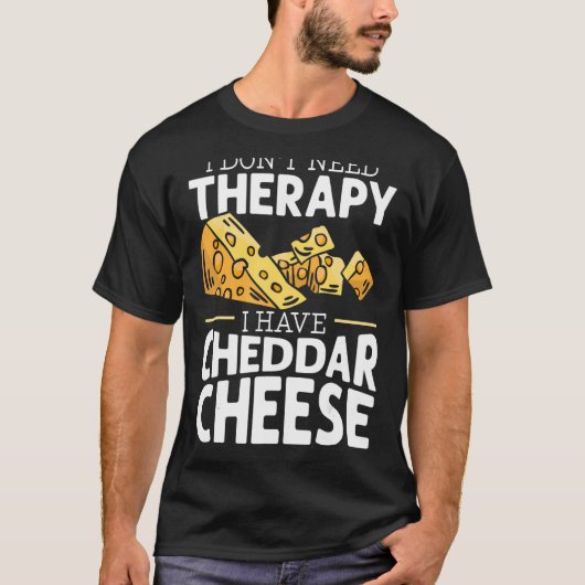 Cheddar Cheese Food 6 T-shirt (Voorkant)