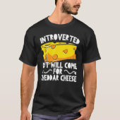 Cheddar Cheese Food T-shirt (Voorkant)