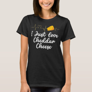 Cheddar Cheese Food T-shirt