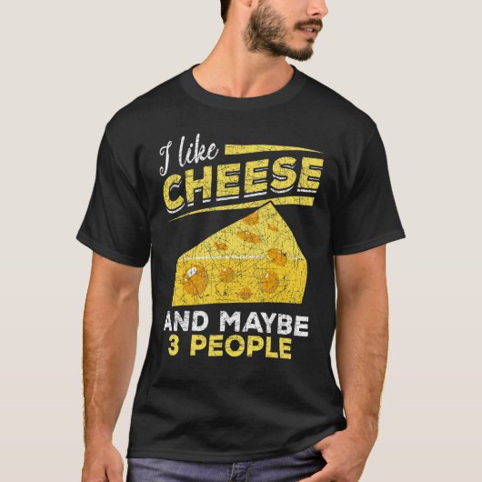 Cheddar Cheese Foodie Snack Goudse kaas 1 T-shirt (Voorkant)