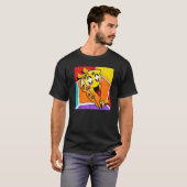 Cheddar Cheese Foodie Snack Pop T-shirt (Voorkant volledig)