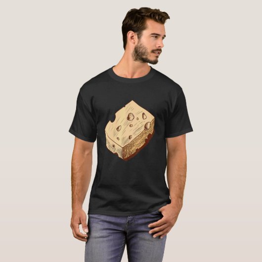 Cheddar Cheese Tasty Cheddar 1 T-shirt (Voorkant volledig)