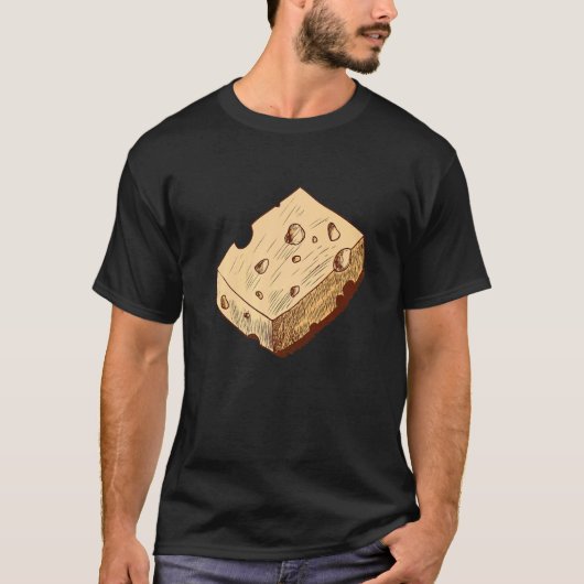 Cheddar Cheese Tasty Cheddar T-shirt (Voorkant)
