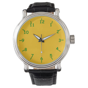 Cheddar en Limoen Horloge