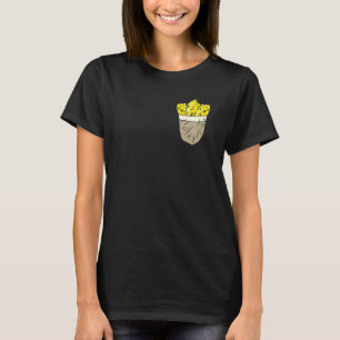 Cheddar Foodie Kaas Gouda Snack Pocket Kaas T-shirt