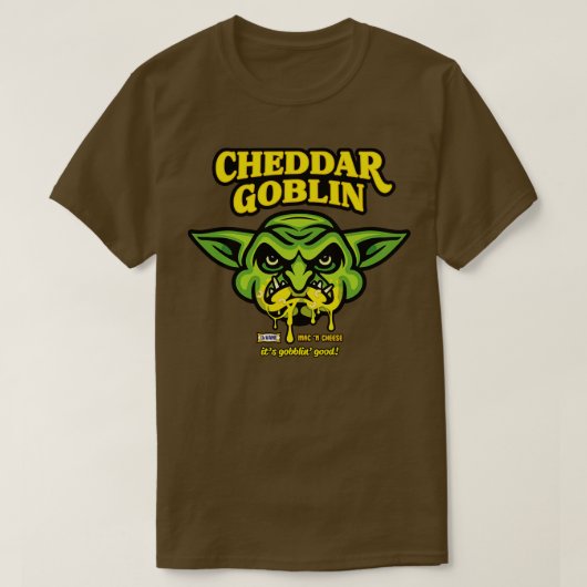 Cheddar Goblin T-shirt (Design voorkant)
