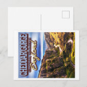 CHEDDAR GORGE - CHEDDAR SOMERSET ENGLAND UK BRIEFKAART (Voorkant / Achterkant)