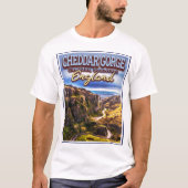 CHEDDAR GORGE - CHEDDAR SOMERSET ENGLAND UK T-SHIRT (Voorkant)