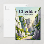 Cheddar Gorge Verenigd Koninkrijk Briefkaart (Voorkant / Achterkant)