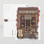 Cheddar Greeting Briefkaart (Voorkant / Achterkant)